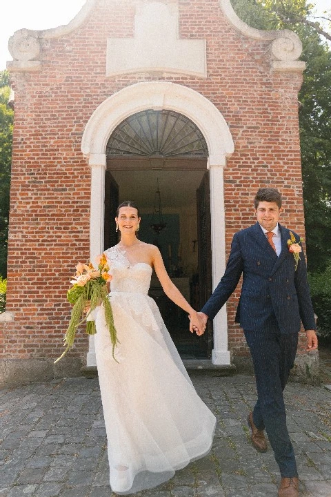 An Intimate Wedding for Célestine  and Machiel