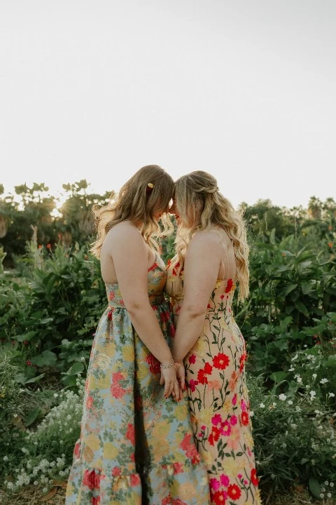 A Colorful Wedding for Kristi and Courtney
