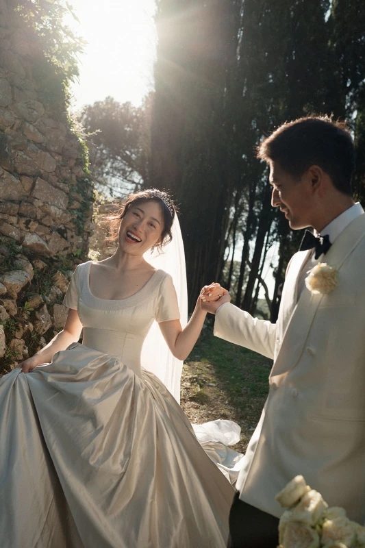 A Garden Wedding for Sarah and James