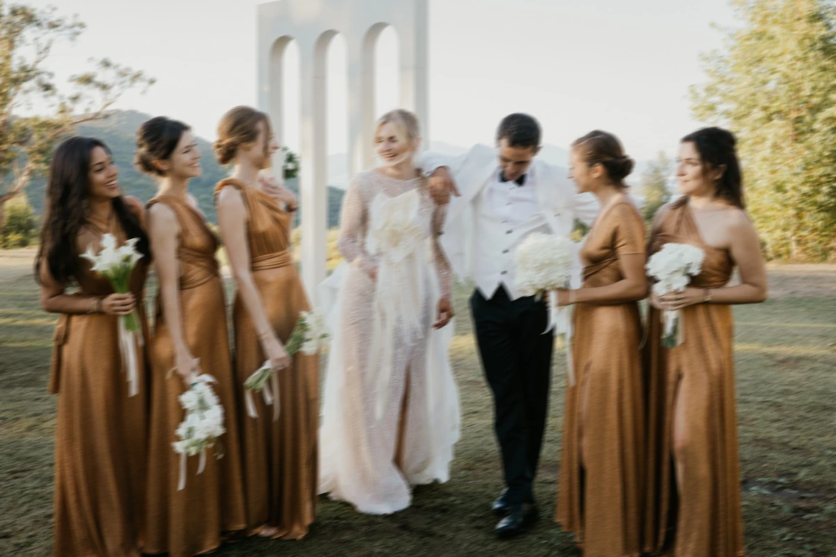 A Romantic Wedding for Vanessa and Rachid